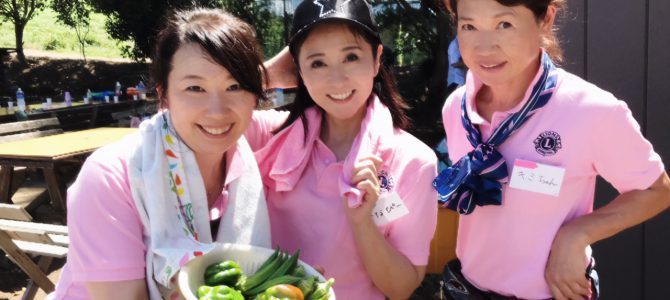 子供たちへの食育体験アクティビティ 東京ピースLC 8月25日(土) 子供たちへの食育体験アクティビティ 東京ピースLC 8月25日(土)
