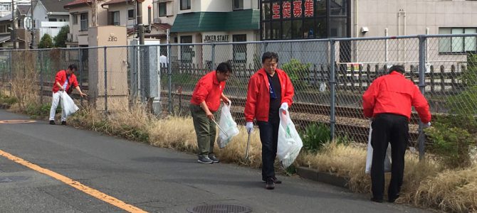 昭島市内清掃奉仕活動 4月21日(日) 東京昭島 LC 昭島市内清掃奉仕活動 4月21日(日) 東京昭島 LC