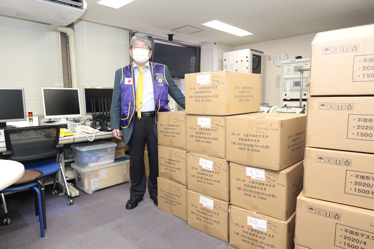 マスク２万枚を地域社会へ提供　東京新宿ＬＣ画像1