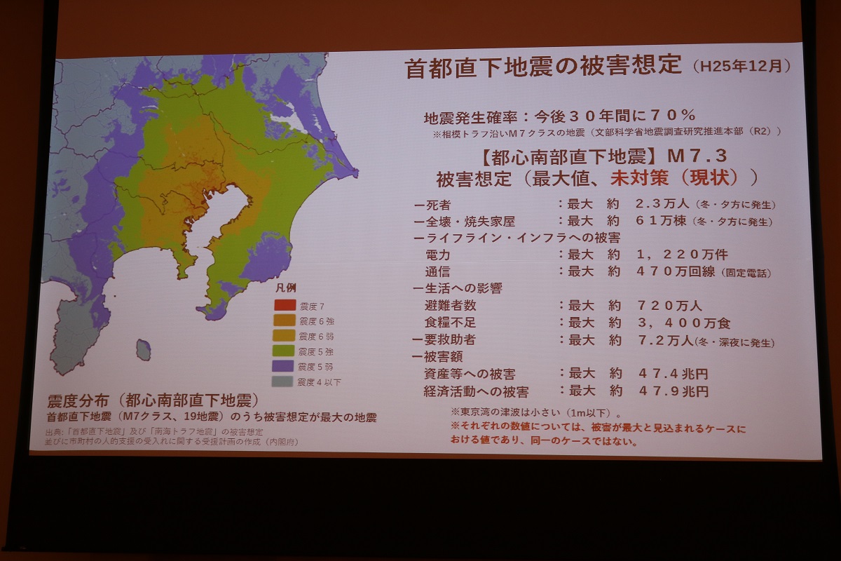 第1回減災講演会 11月29日 タワーホール船堀 | ライオンズ